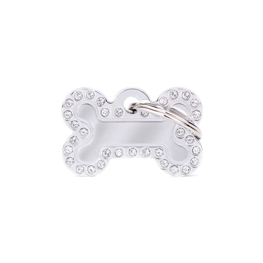 Myfamily Medaglietta Glam Osso Piccolo Strass Myfamily Medaglietta Glam Osso Piccolo Strass